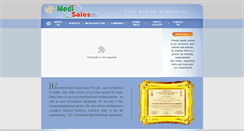 Desktop Screenshot of medisalesindia.com